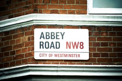 Abbey Road Sign In London